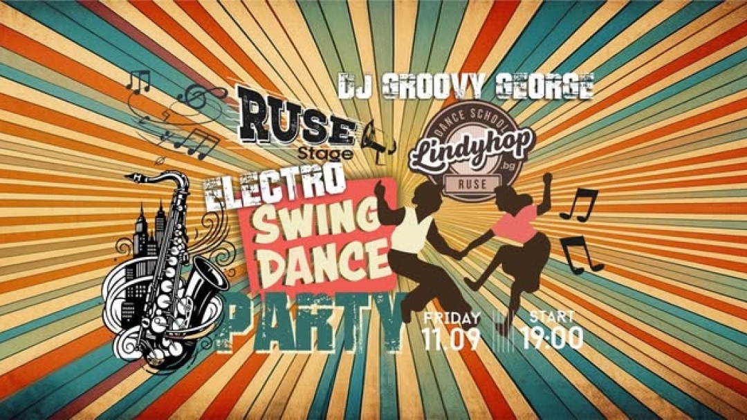 Electro Swing Dance Party с Lindy Hop и DJ Groovy George на RuseStage
