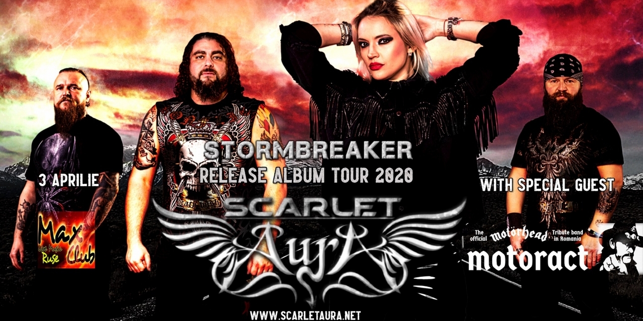 Scarlet Aura and MotorACT / Stormbreaker Tour 2020/ Ruse