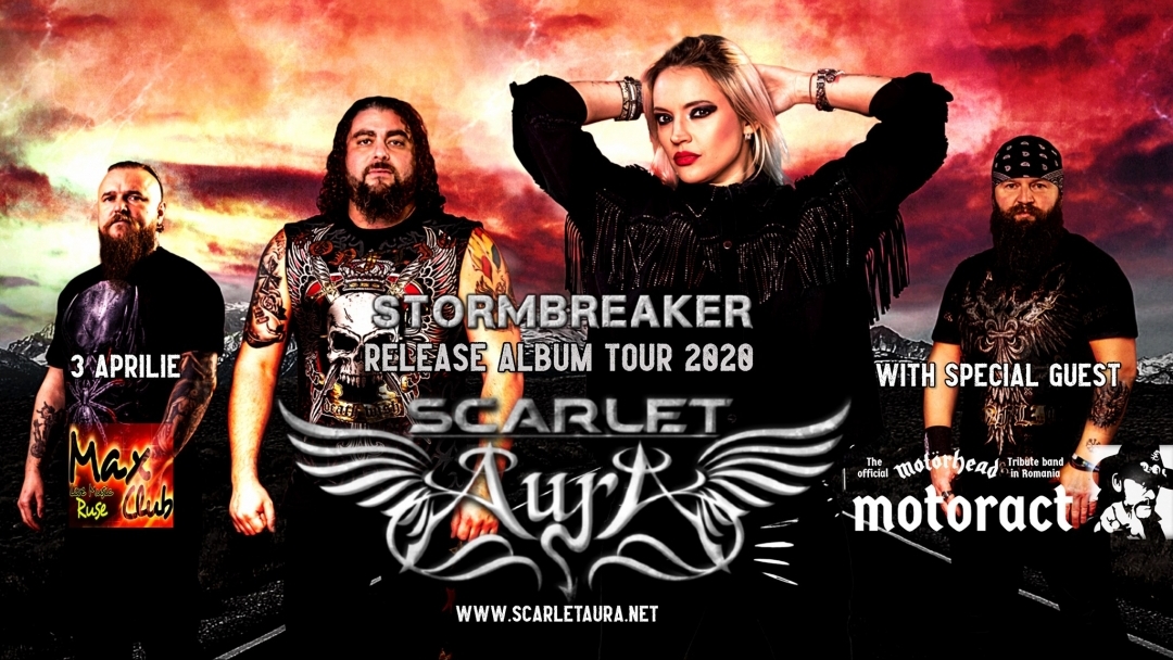 Scarlet Aura and MotorACT / Stormbreaker Tour 2020/ Ruse