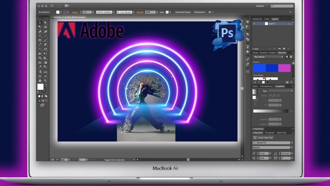 Adobe Photoshop от вкъщи?