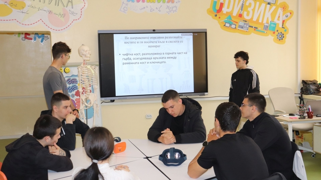 Откриха STEM център в Спортното училище в Русе