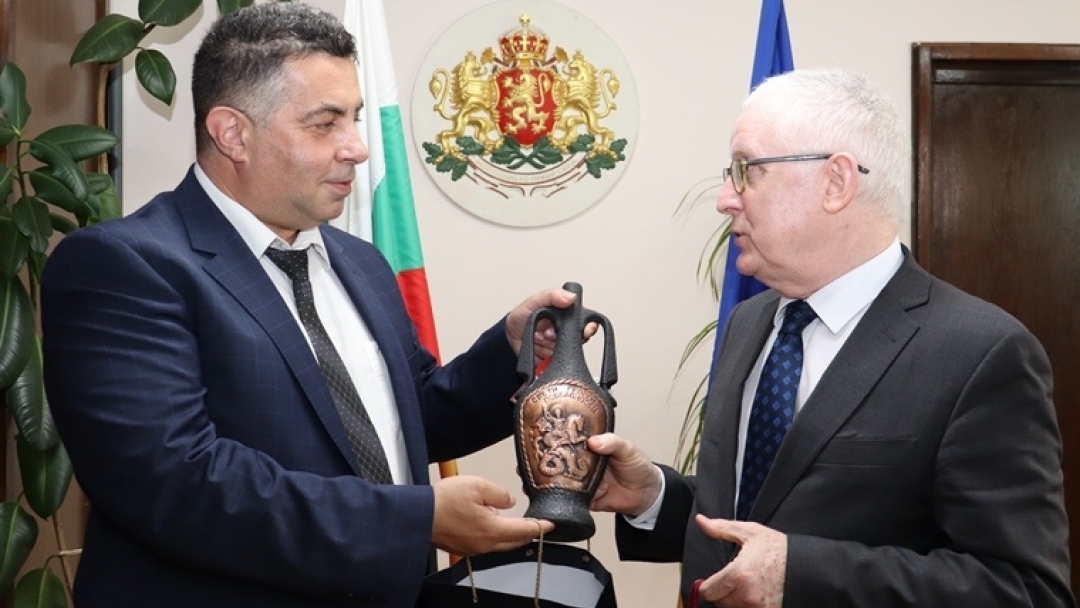 Визита на посланика на Ирландия в Русе
