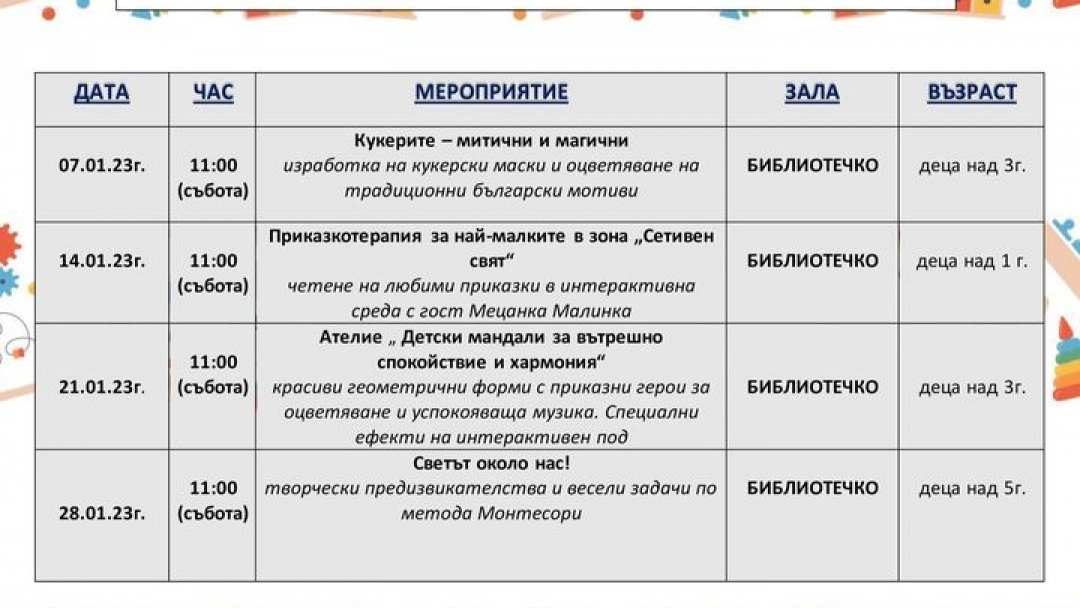 Ателие "Детски мандали за вътрешно спокойствие и хармония"